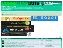 Tablet Screenshot of connectingdots1.com